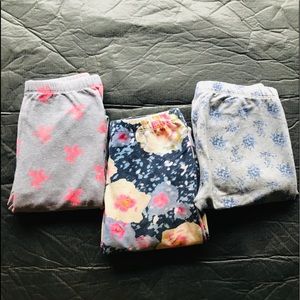 3 pack trendy girls leggings!